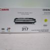 Canon Genuine Toner Cartridge CART-317Y Yellow
