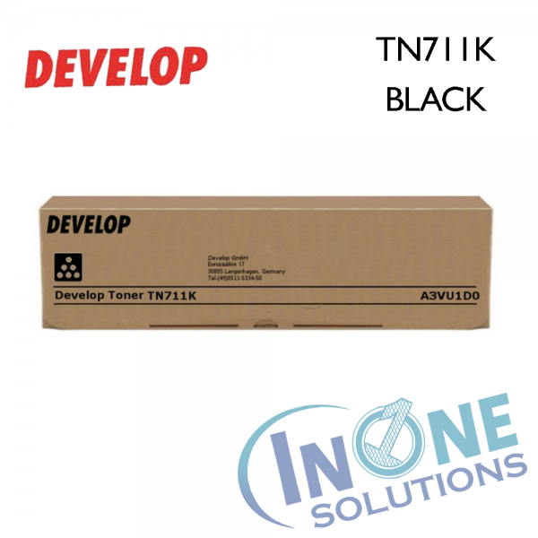 Genuine Develop Toner Cartridge - TN711K BLACK