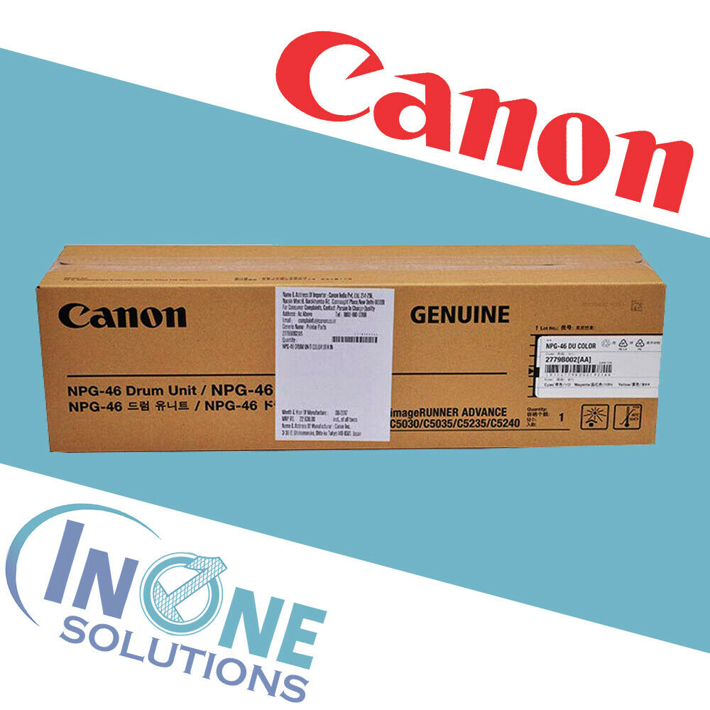 Genuine Canon Npg 45 Drum Unit Black In One Solutions